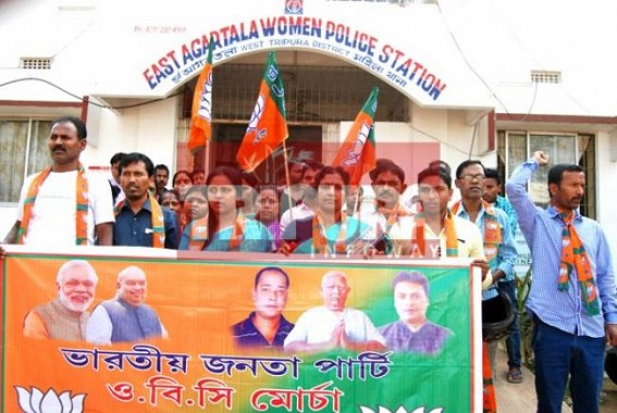 BJP placed deputation in East PS, alleged CPI-Mâ€™s attack on women party members 